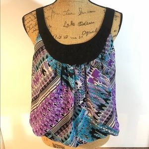 Wrapper brand blousy tank top Size large